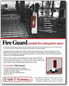 Fire Guard Extinguisher Stand